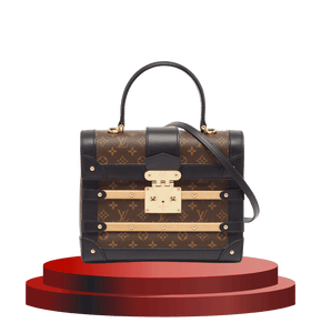 Louis Vuitton Black Monogram Canvas Trianon Top Handle Bag