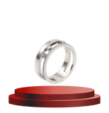 Messika Move Romane Diamonds 18k White Gold Ring