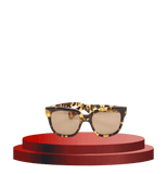 Oliver Peoples Brown Tortoise Brinley Square Sunglasses