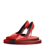 Tom Ford Red Leather D'orsay